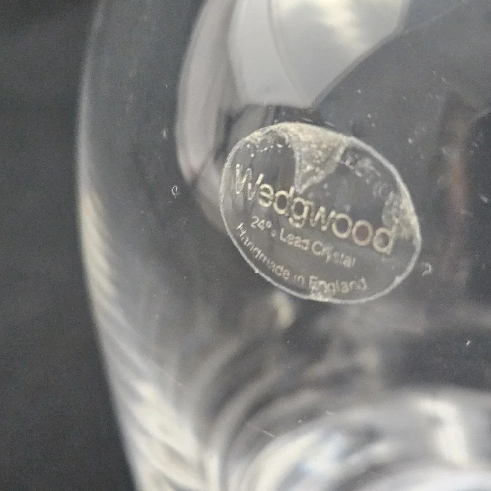 Wedgwood Crystal Decanter Water Wine Devon Collection
